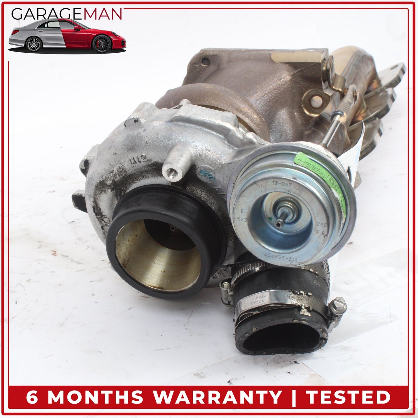 12-18 Mercedes-Benz CLS550 W218 Right Side Turbo Turbocharger w/ Manifold 41k