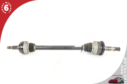 11-18 Porsche Cayenne 92A AWD 4.8 Rear Left CV Axle Shaft 7P0501201E Genuine