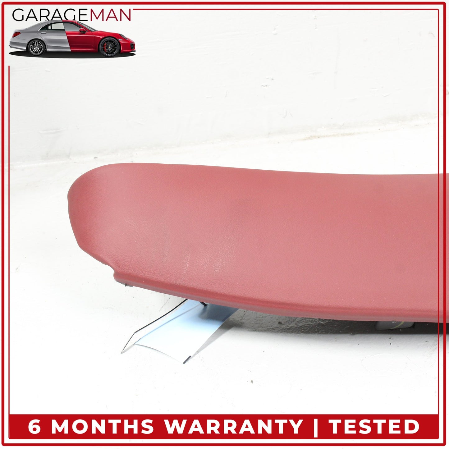 2019-2025 BMW 330i Rear Right Passenger Side Seat Bolster Trim Cushion Red OEM