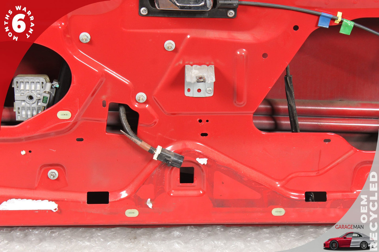 2002-2005 Ford Thunderbird Front Right Side Door Shell Red 1W6Z7620124AA OEM