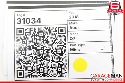 2017-2019 Audi Q7 SUV Rear Left and Right Side Door Speaker 4M0035411B