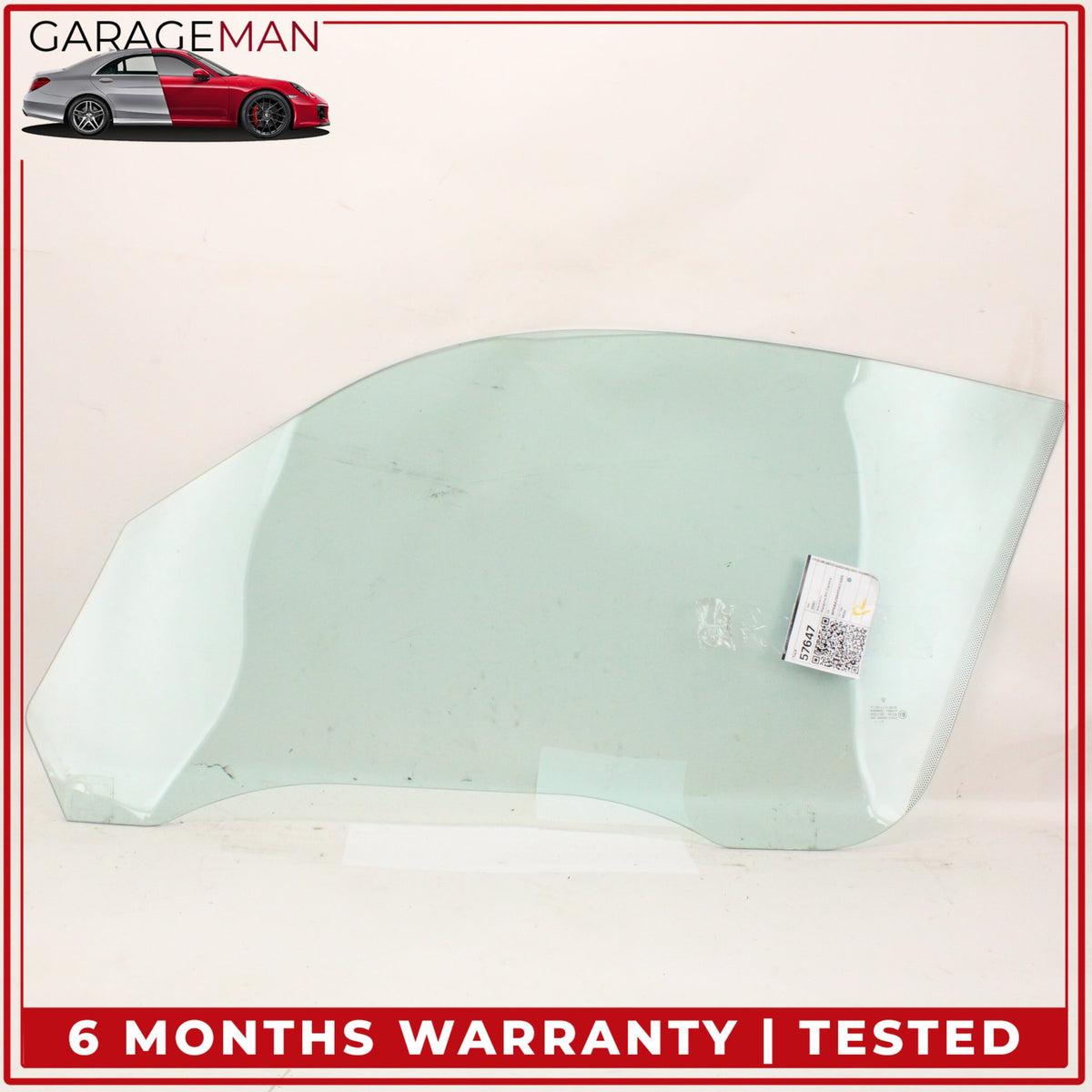 1999-2005 Porsche 911 Carrera 996 Front Right Side Door Window Glass OEM
