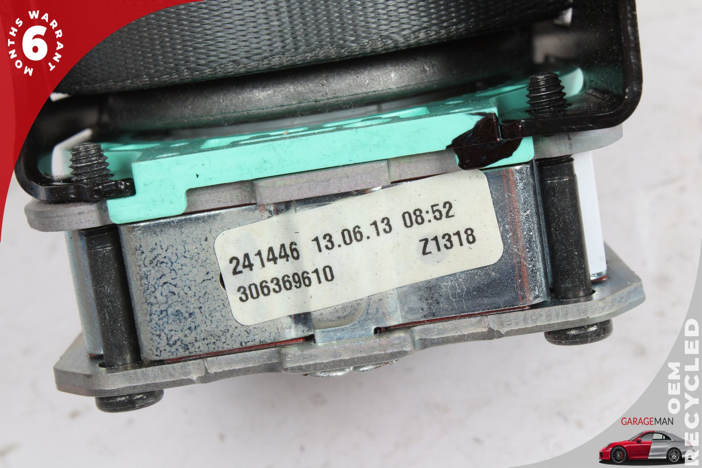 2009-2017 Audi Q5 SQ5 Front Right Passenger Side Seat Belt Retractor OEM