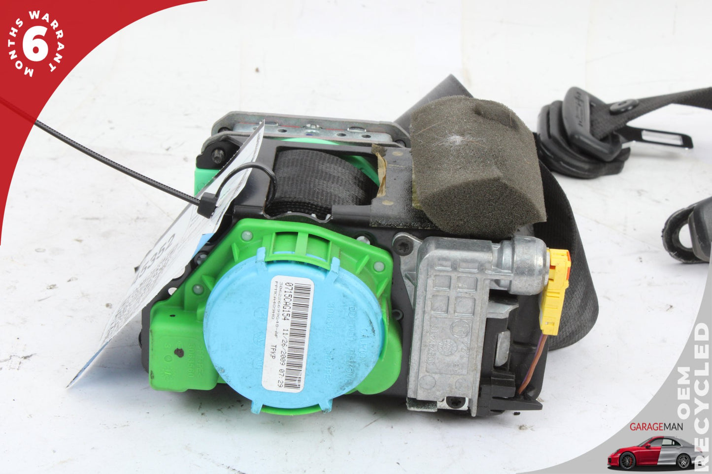 2009-2016 Audi A4 Sedan Seat Belt Retractor 8K1857706J OEM