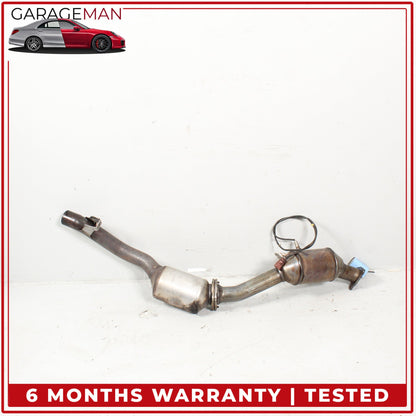 2011-2015 Audi Q7 SUV Left Driver Side Exhaust Downpipe Down Pipe 7P0253209 OEM