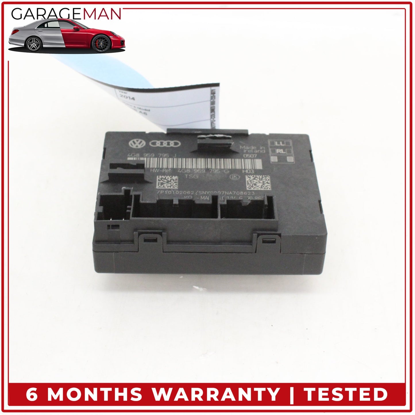 2012-2018 Audi A6 A7 Rear Left or Right Side Door Control Module 4G8959795J OEM
