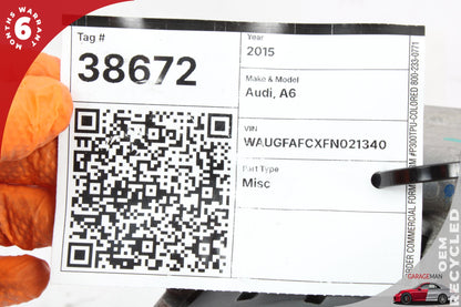 2012-2015 Audi A6 S6 Alternator Generator 150A 14V Valeo VW AG 06H903017S OEM