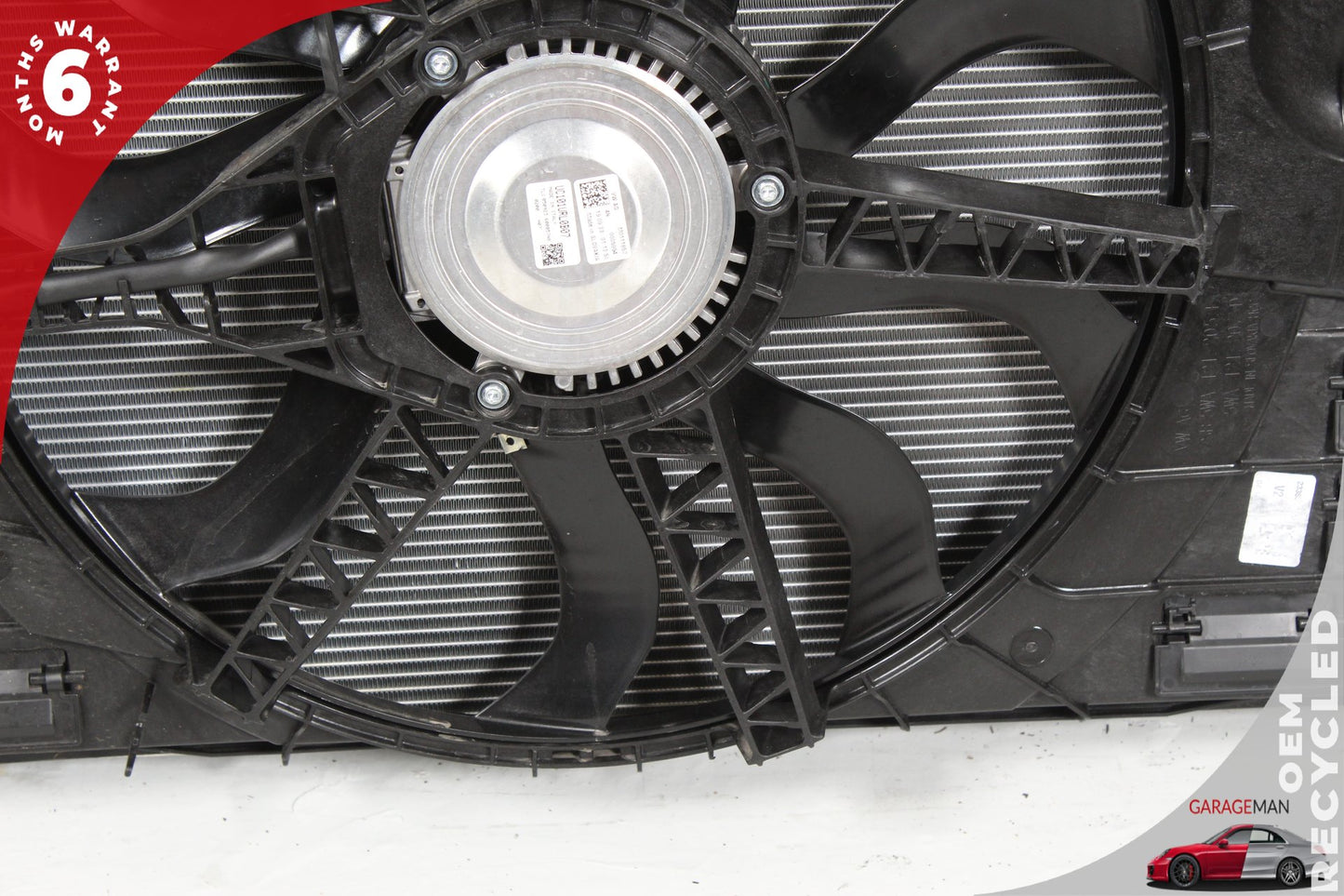 2022-2024 Audi A3 Sedan Engine Radiator Cooling Fan Motor Assembly 5WA121203B OEM
