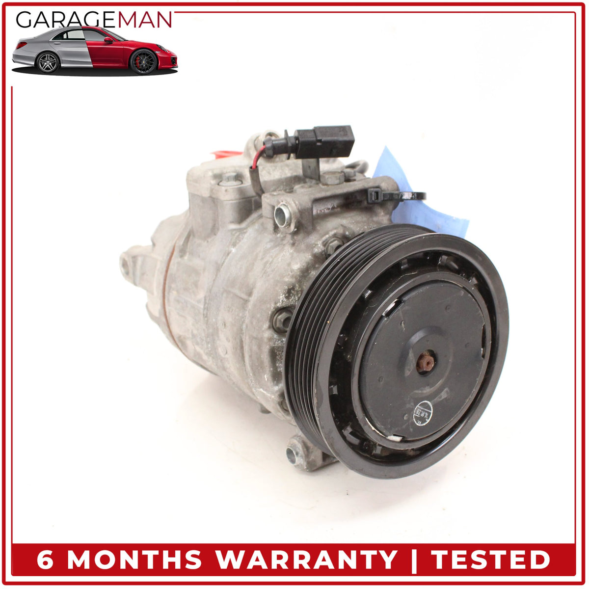 2011-2015 Audi Q7 4L AC A/C Air Conditioning Compressor 4E0260805AR OEM