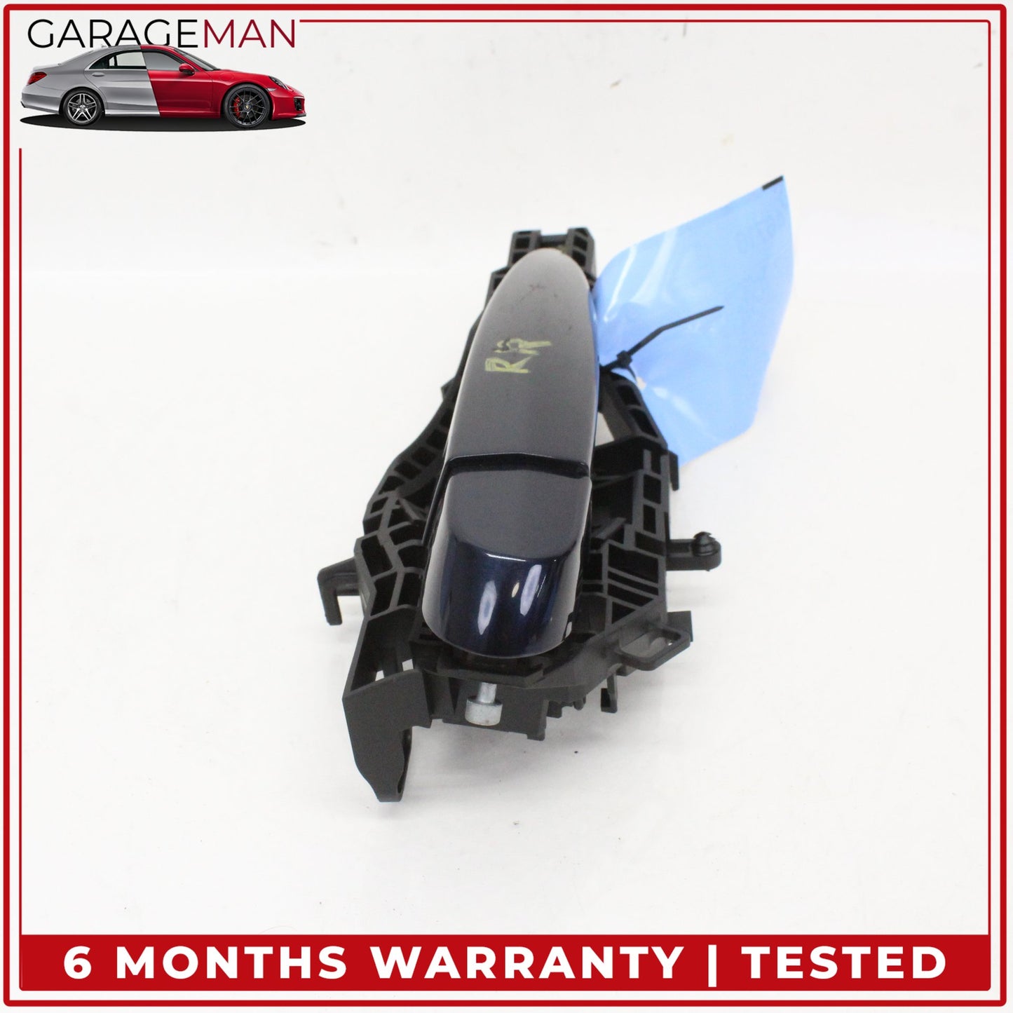 2014-2020 BMW 430i F36 Rear Right Passenger Side Exterior Door Handle Blue OEM