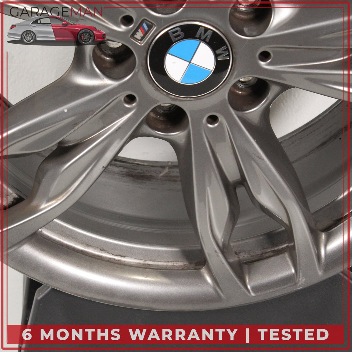 2014-2021 BMW M235i F22 M Double Spoke 436 Wheel Rim Rear (7.5Jx18 ET45) OEM