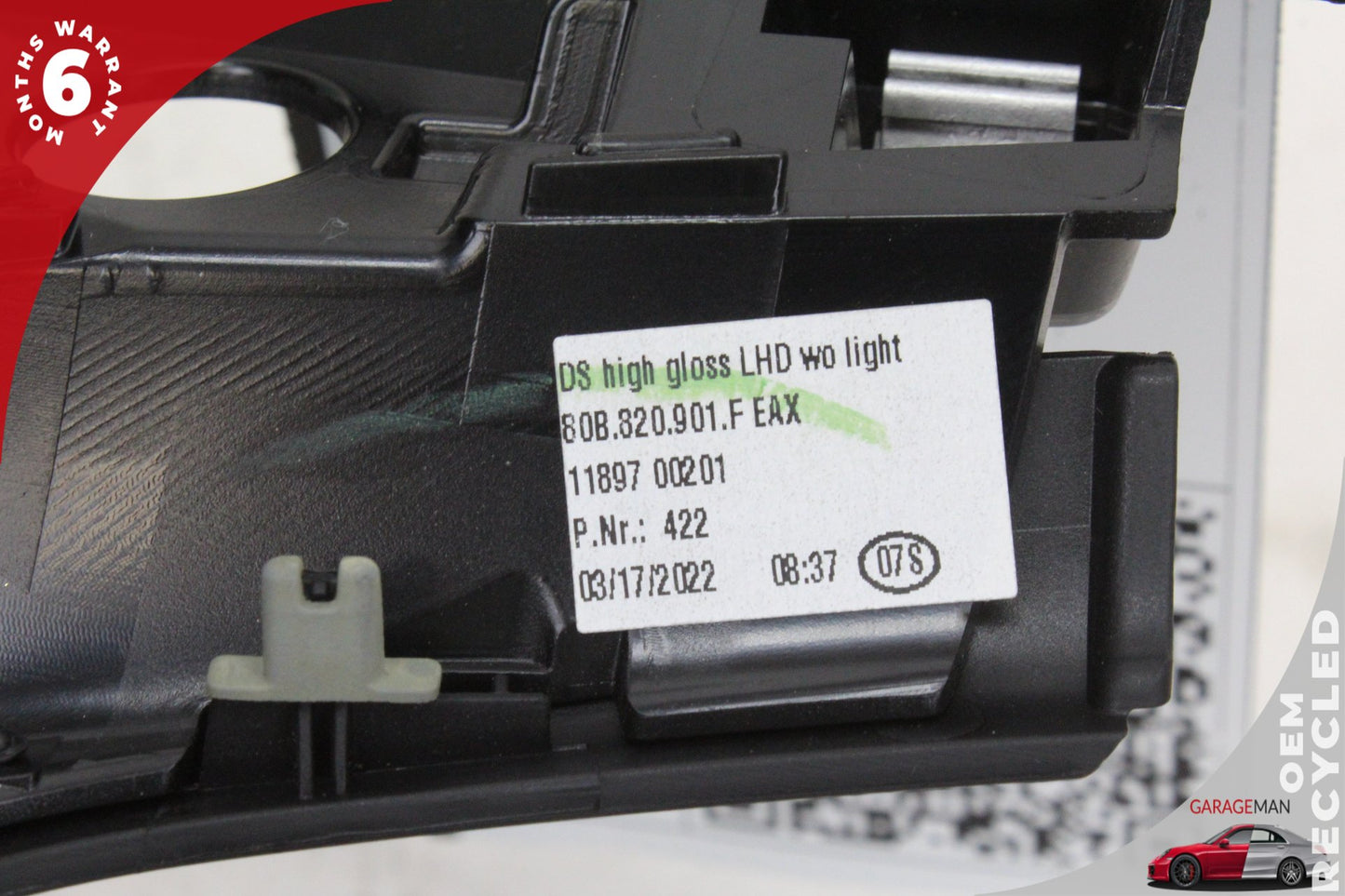 2018-2024 Audi Q5 SQ5 Front Left Driver Side Dash Air Vent 80B820901F OEM
