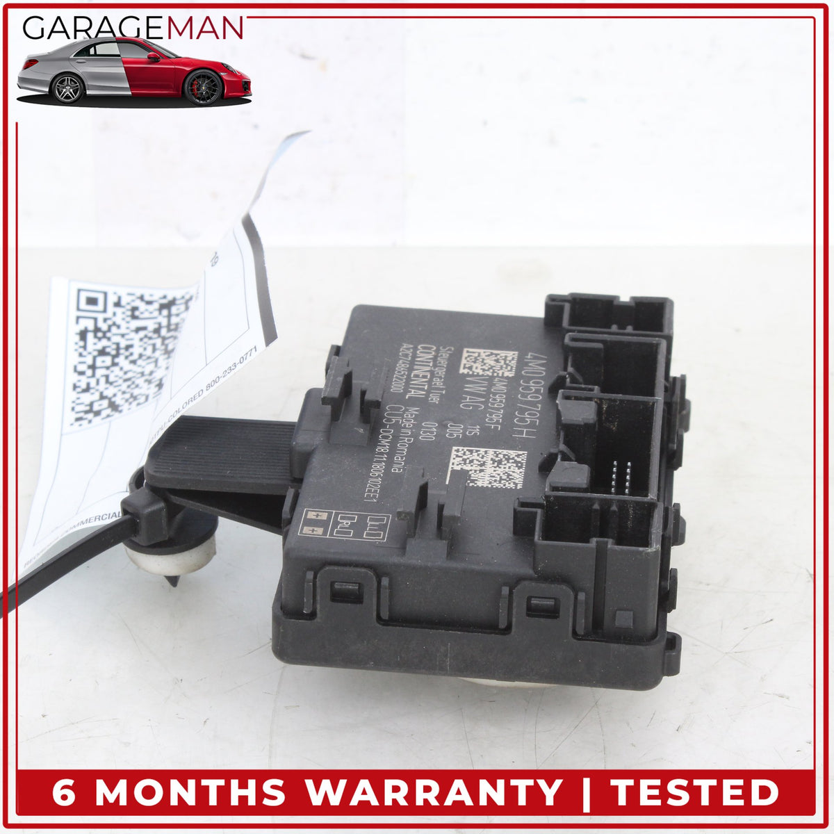 2017-2024 Audi A5 Rear Left or Right Side Door Control Module 4M0959795H OEM