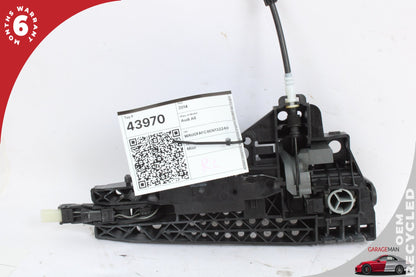 2012-2018 Audi A6 A7 Rear Left Driver Side Exterior Door Handle 4H0837885 OEM