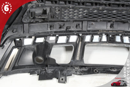 2013-2016 Mercedes X166 GL450 Base Front Bumper Cover Grille Trim Assembly OEM