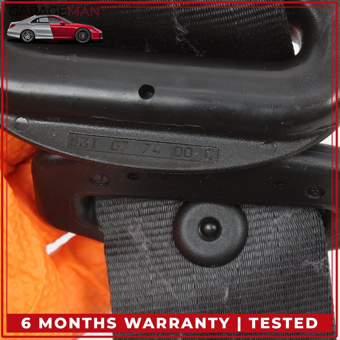 2010-2016 Land Rover LR4 L319 SUV Rear Left Side Seat Belt 8H22F611B69ABW OEM