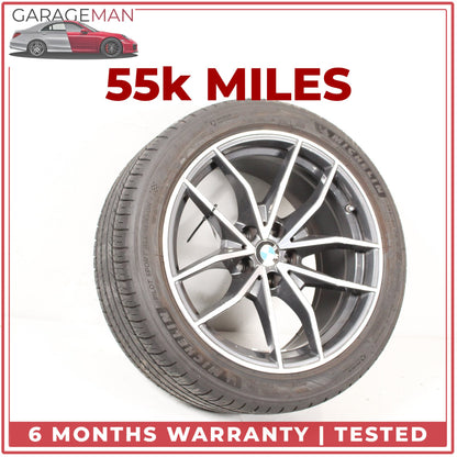 2019-2026 BMW Z4 G29 Styling 770 V-Spoke Rear Wheel Rim w/ Tire 9Jx18 ET28 OEM