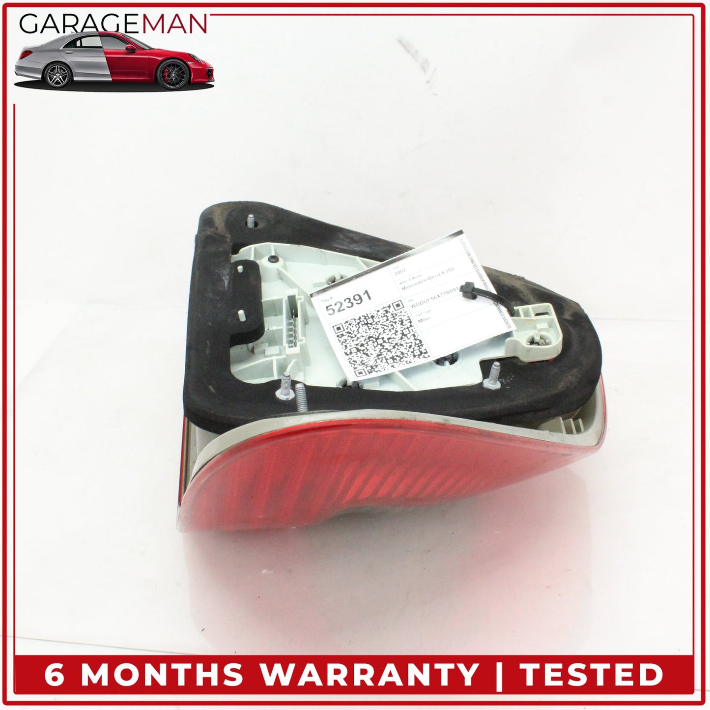 2007-2009 Mercedes W211 E350 E550 Rear Left Side Tail Light Lamp 2118202364 OEM