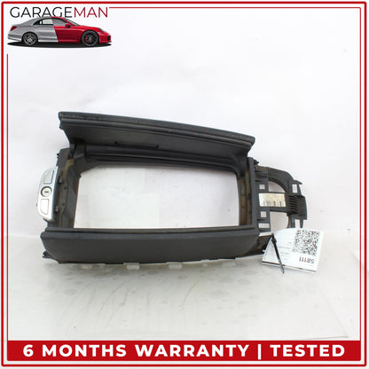 2012-2018 BMW 650i F13 Front Center Armrest Lid Cover Black Nappa 9216385 OEM