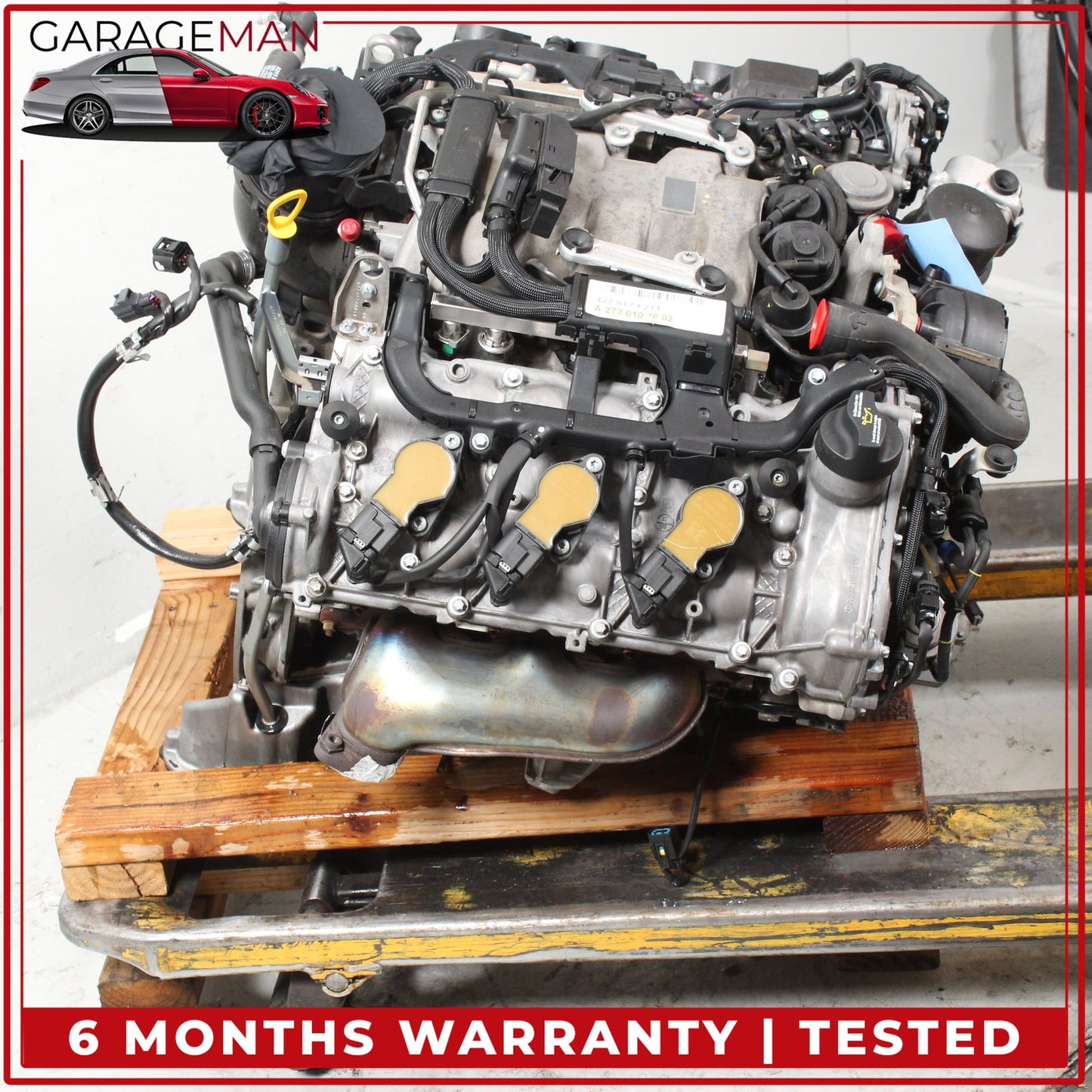 2005-2011 Mercedes W211 E350 CLK350 SLK350 3.5L V6 M272 Engine Motor OEM 142K