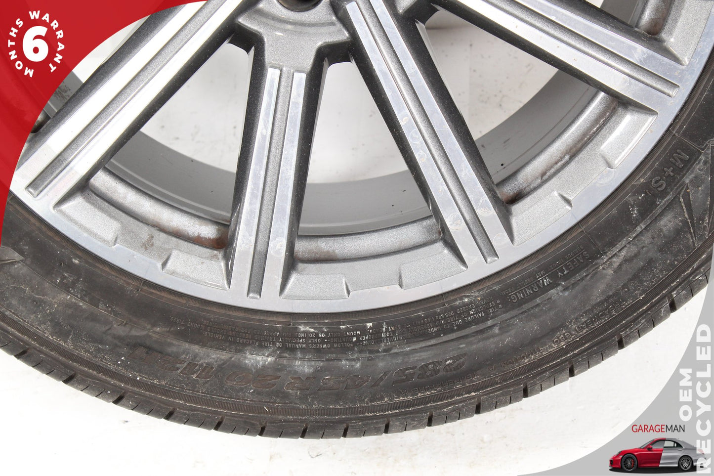 2017-2025 Audi Q7 SQ7 Wheel Rim w/ Tire 10 Spoke 9JX20H2 ET33 4M0601025AD OEM