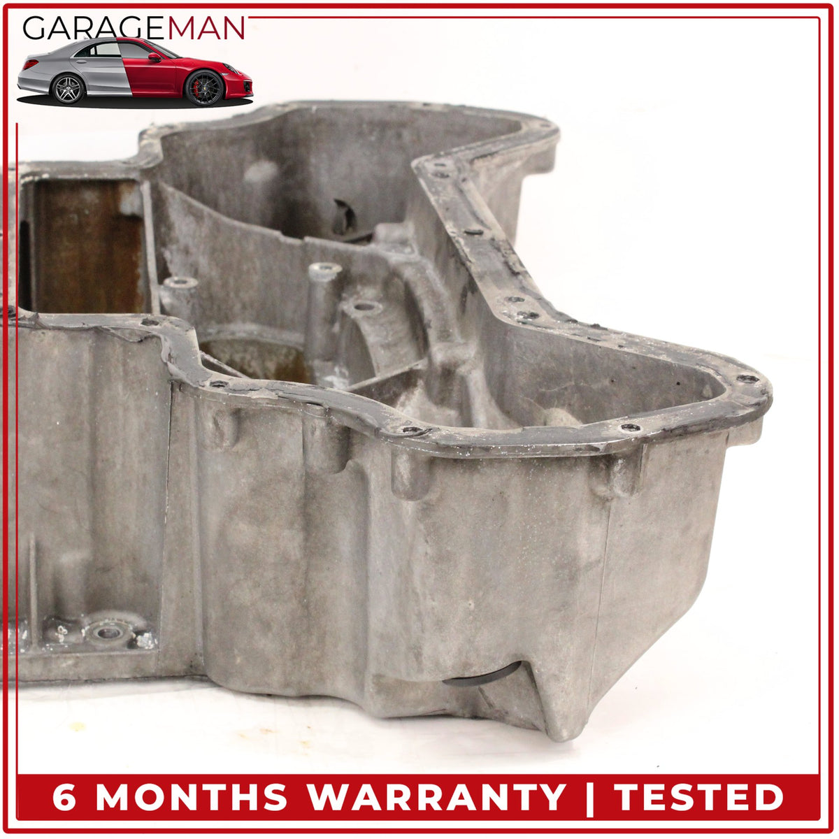 2005-2011 Mercedes W211 E350 Engine Upper Oil Sump Baffle Pan 2720142102 OEM