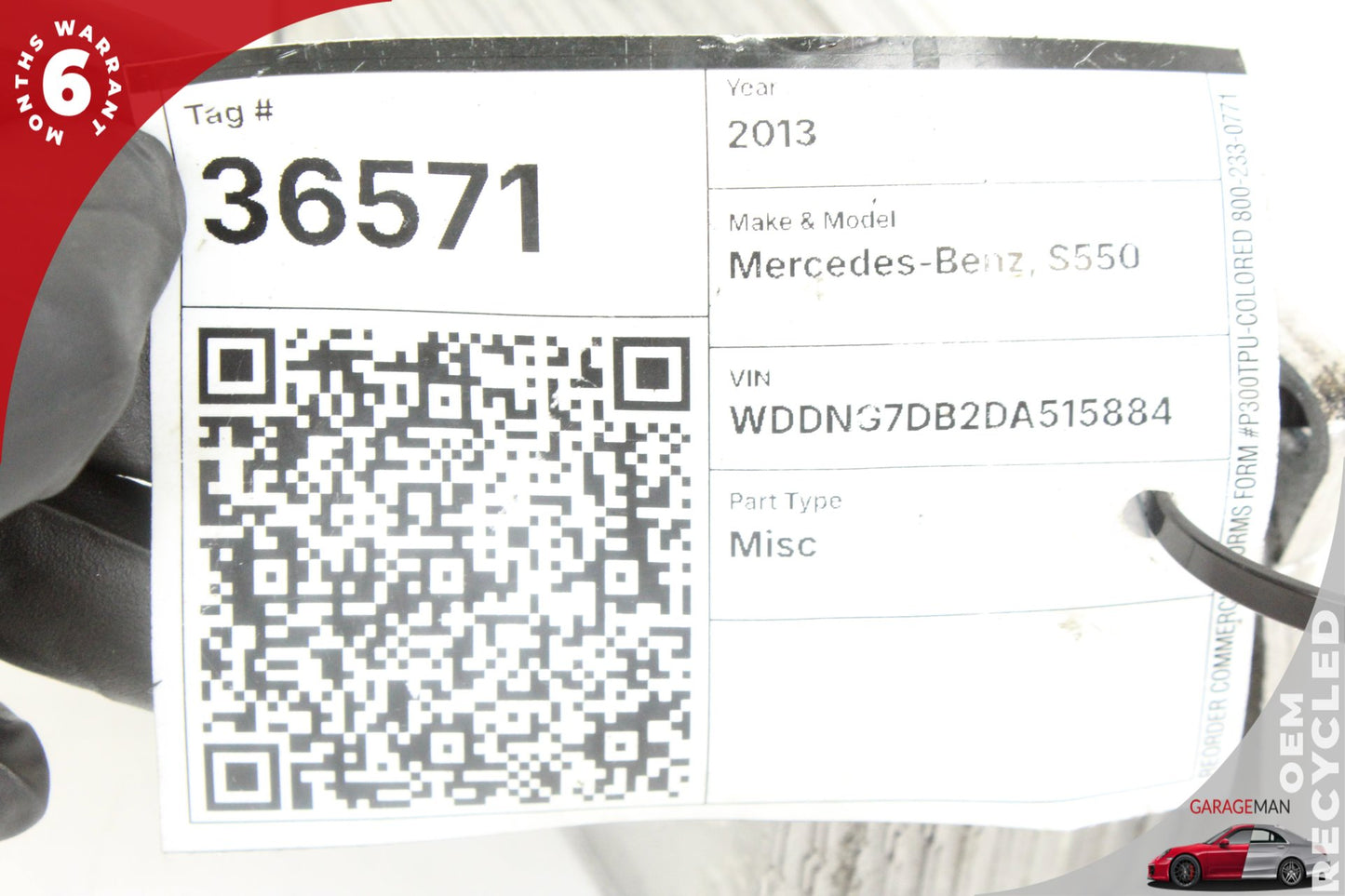 2011-2018 Mercedes W221 S550 CL550 GL450 E550 Engine Oil Cooler 2781880201 OEM