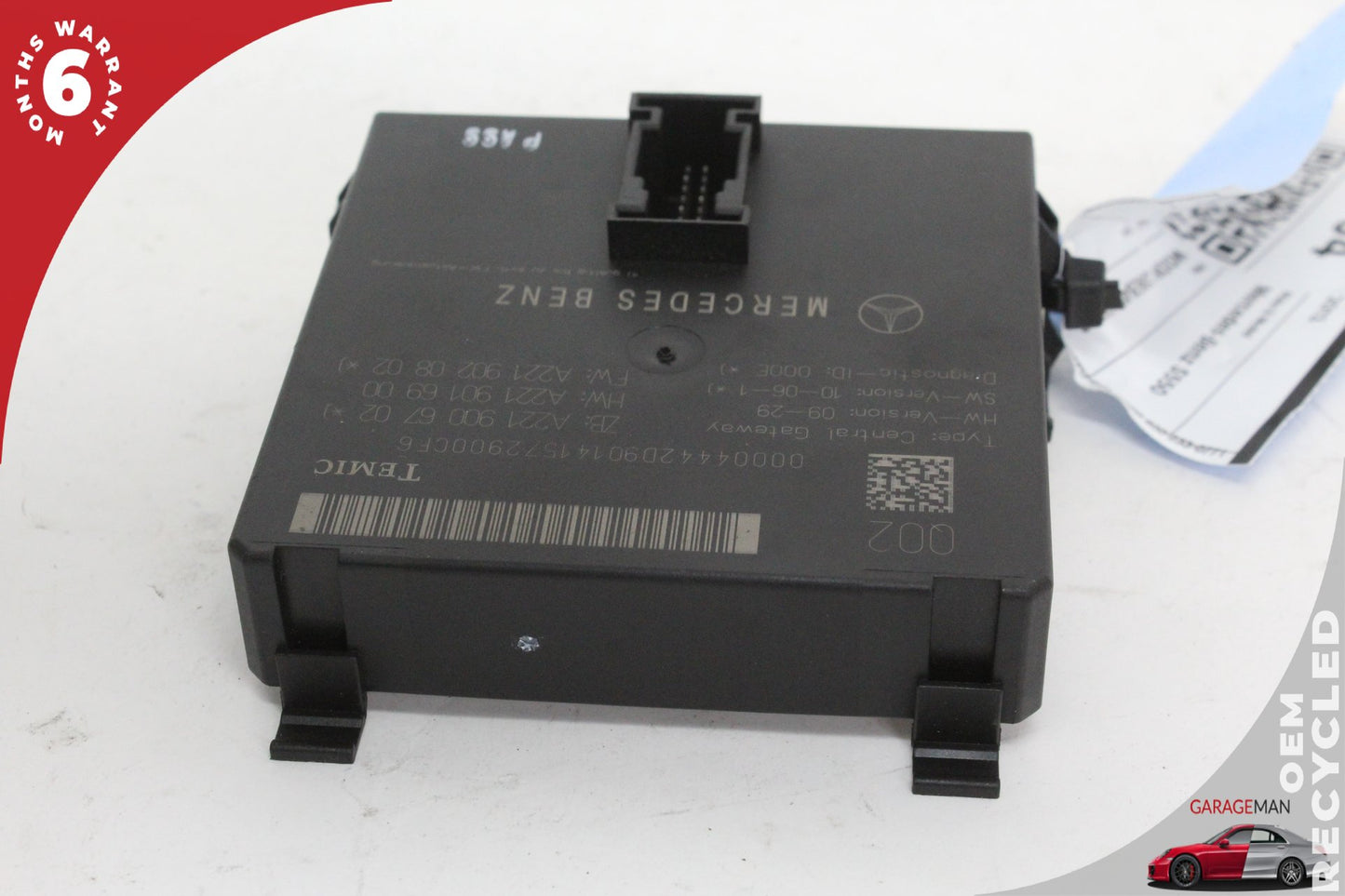 2007-2014 Mercedes W221 S550 Central Gateway Control Module Unit 2219006702 OEM